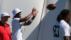 Hard Knocks: Marvin Harrison Jr. took high road in Giants' NFL Combine interview