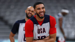 Jayson Tatum starts, Devin Booker's role changes in USA win vs. South Sudan