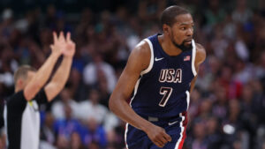 Kevin Durant nears perfection with 23 points off bench in Olympic-opening win over Serbia