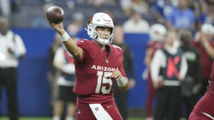 Cardinals' Clayton Tune starts preseason game vs. Colts, scrambles for touchdown