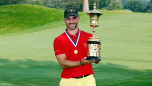 Arizona State's Jose Luis Ballester fends off Iowa's Noah Kent to win US Amateur