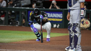 Ketel Marte exits Diamondbacks-Rockies game after re-aggravating ankle issue