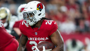 Cardinals elevate RB Michael Carter, S Andre Chachere from PS ahead of Rams matchup