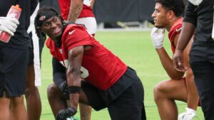Marvin Harrison Jr. 'going with the flow' of Arizona Cardinals training camp