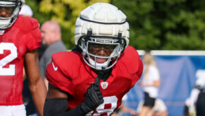 Just like his dad: Marvin Harrison Jr. turns heads during joint practice in Indianapolis