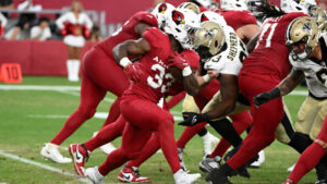 Extra reps, working with Marv upping Trey Benson's game