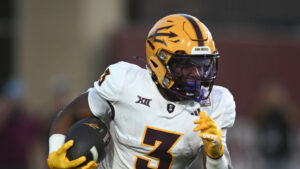 Arizona State running back Raleek Brown out vs. Texas Tech, per report