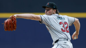 D-backs' Brandon Pfaadt strikes out 7 Brewers in a row, tying club record in key win