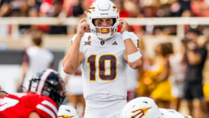 Sam Leavitt giving 100% of merchandise royalties back to ASU NIL collective