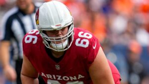 Cardinals elevate offensive linemen Jackson Barton, Charlie Heck from practice squad