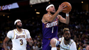 Suns sitting Devin Booker for preseason game vs. Pistons due to ankle soreness