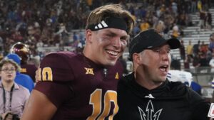 Arizona State football beats Kansas in sellout, environment 'what we expect it to be'