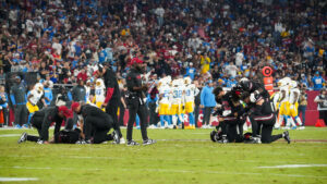 Cardinals sack leader Dennis Gardeck tore ACL vs. Chargers