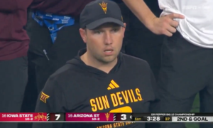 Kenny Dillingham becomes meme after near ASU interception