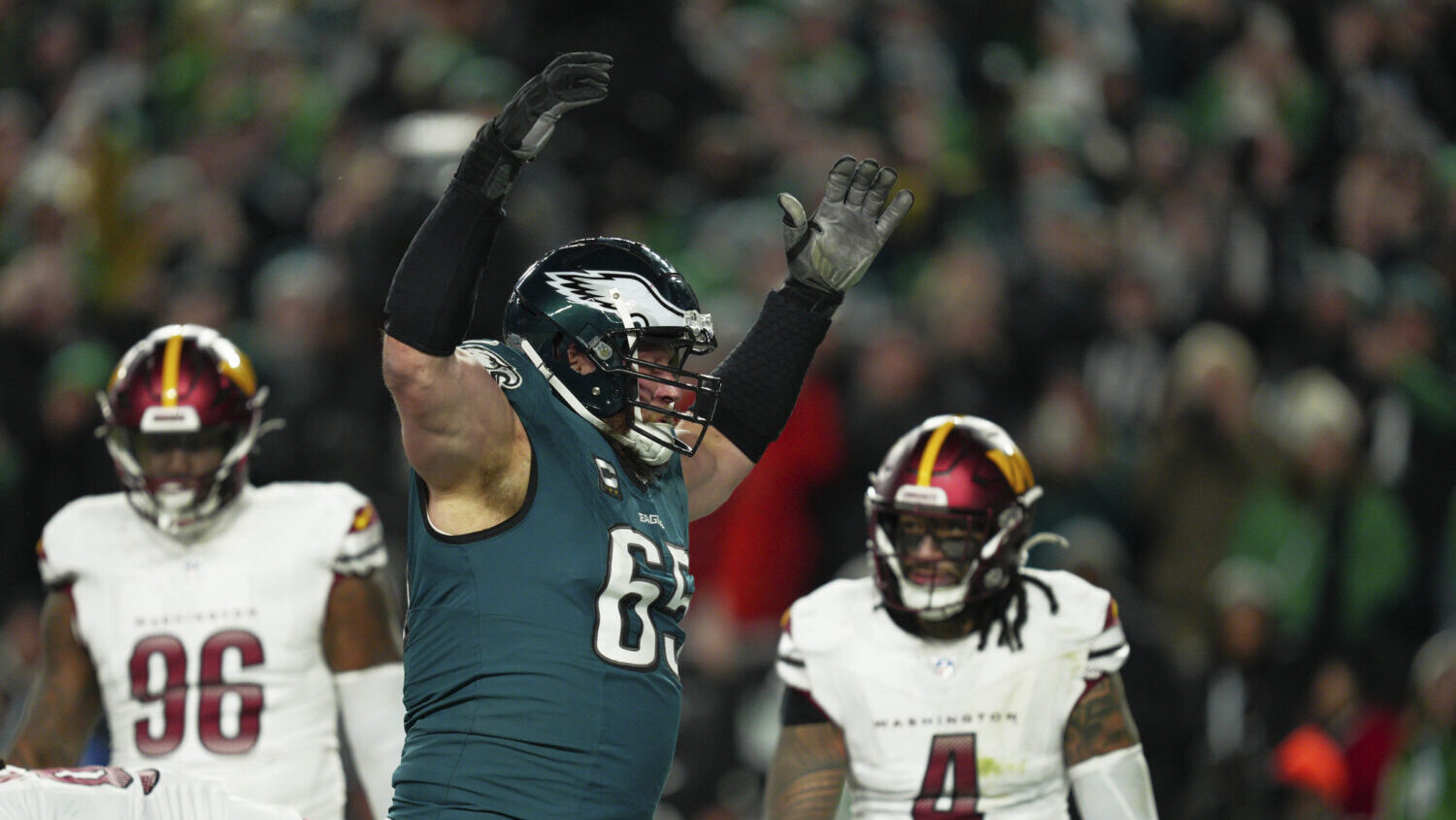 The Philadelphia Eagles' offensive line could prove to be a pivotal factor in the outcome of Sunday...
