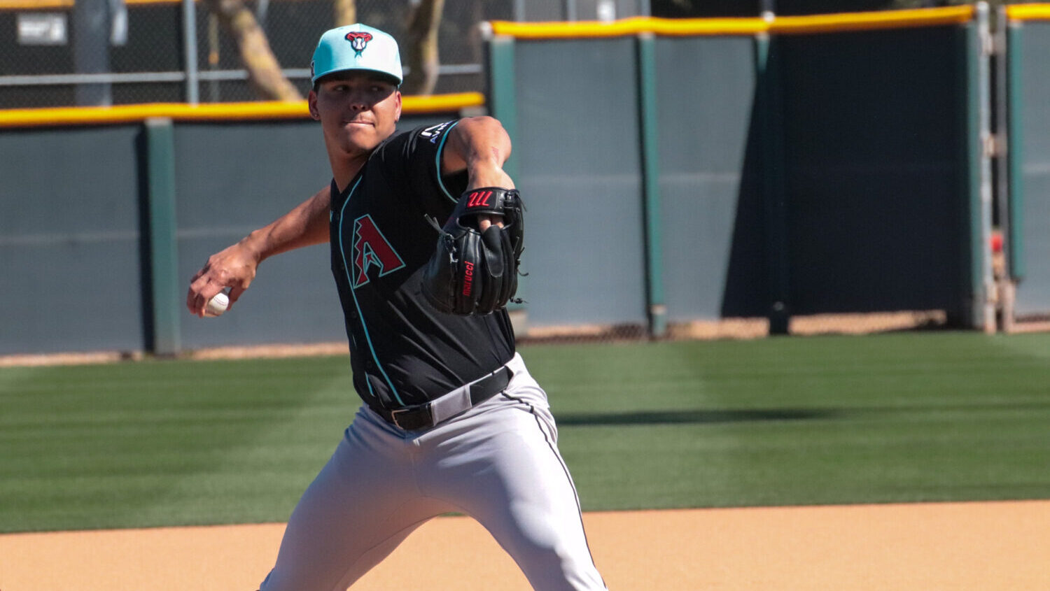 Diamondbacks pitcher Cristian Mena...