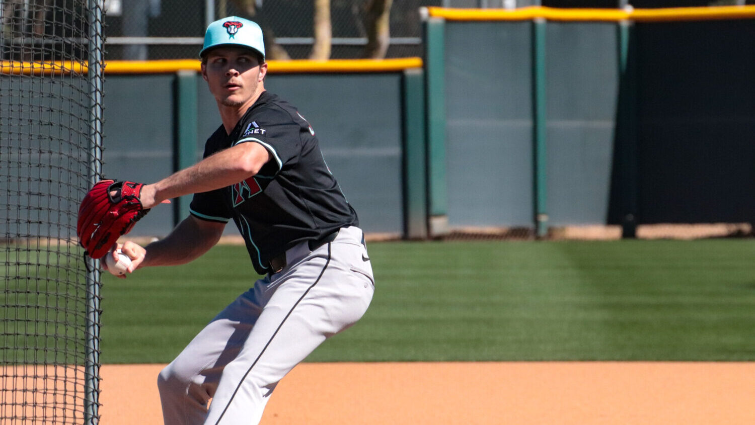 Diamondbacks pitcher Drey Jameson...