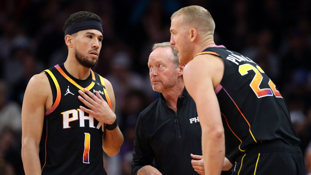 ESPN's Brian Windhorst has the Suns as one of the five teams facing the most pressure post-NBA trad...