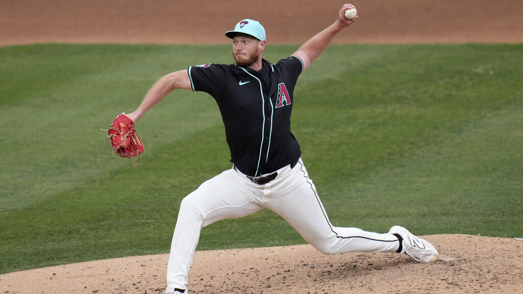 Diamondbacks pitcher A.J. Puk...