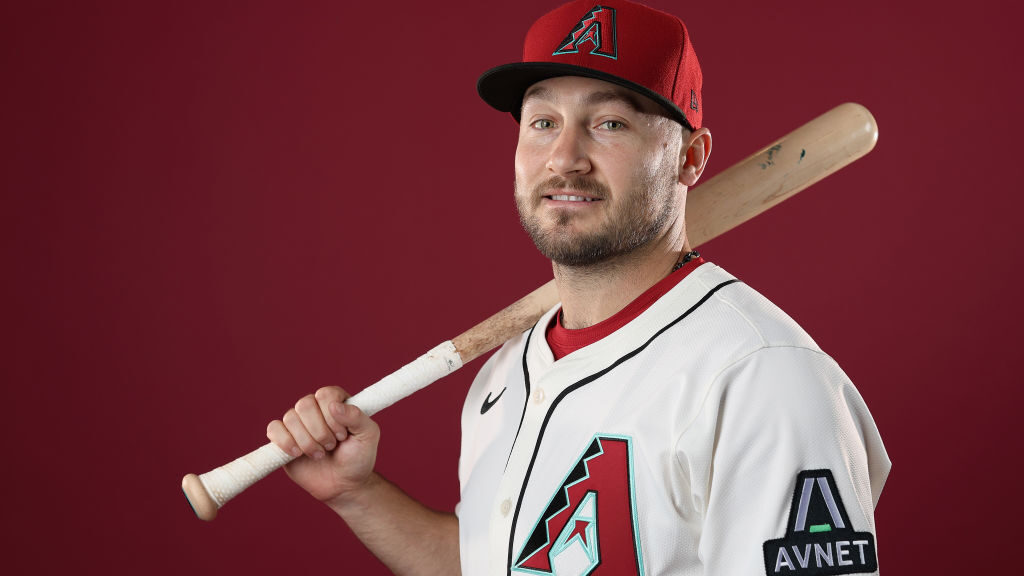 Diamondbacks infielder Garrett Hampson...