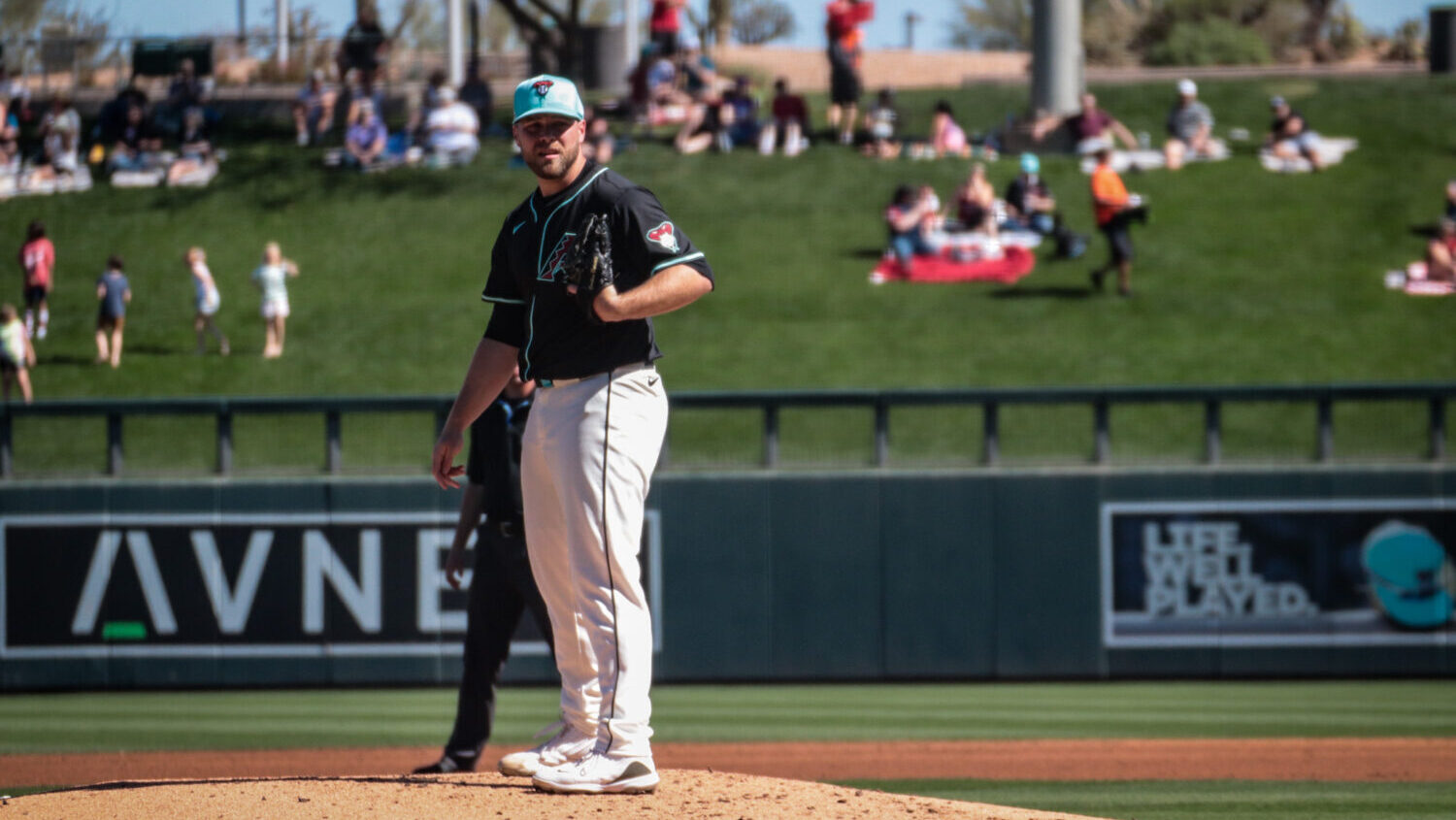 Diamondbacks pitcher Corbin Burnes...