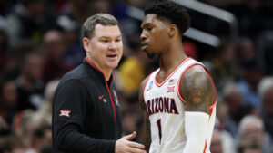Tommy Lloyd feels at home in Seattle, ready for 'drag-out affairs' rest of NCAA Tournament