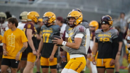 ASU football ends spring camp by starting Heisman Trophy campaign for Sam Leavitt