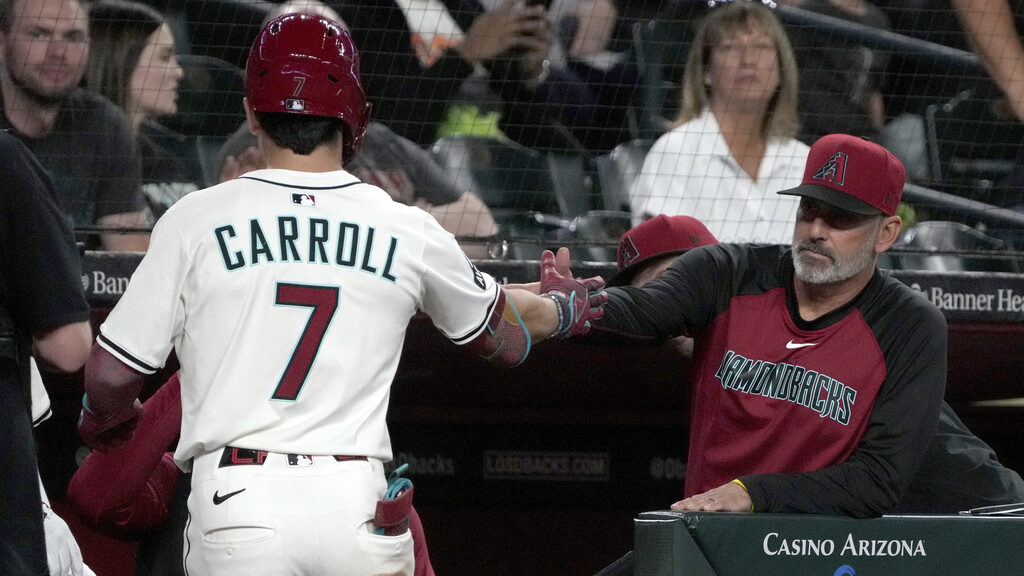 Arizona Diamondbacks' Corbin Carroll...