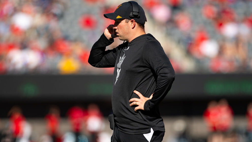 Arizona State football coach Kenny Dillingham...