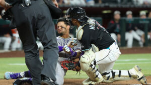 Diamondbacks give up 14 runs to lowly Rockies in astonishing loss