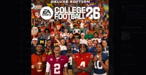Kenny Dillingham throws a 'Forks Up' alongside Sam Leavitt on EA Sports College Football 26 cover