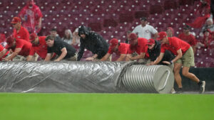 Diamondbacks-Reds suspended with rain in Cincinnati