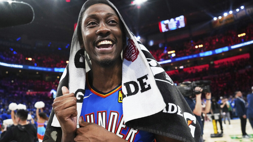 Oklahoma City Thunder's Jalen Williams...