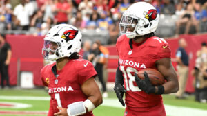 Kyler Murray on Marvin Harrison Jr.'s cultivation of mass: 'I thought it was AI'