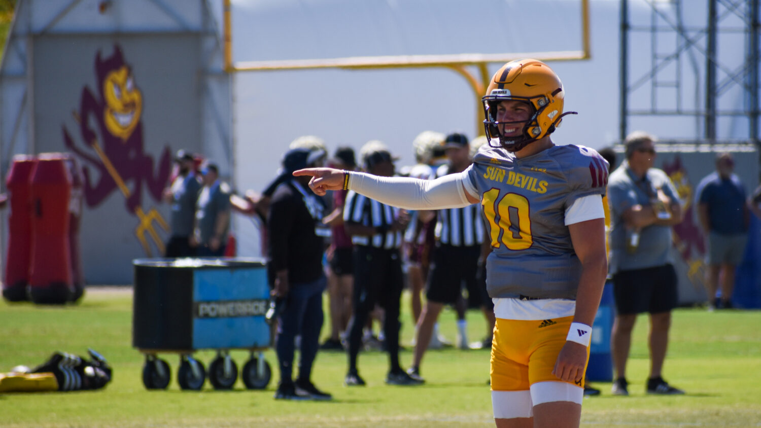 Sam Leavitt has been named a Manning Passing Academy counselor...