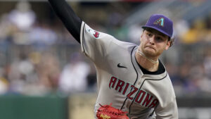 Why are the Diamondbacks wearing purple hats?