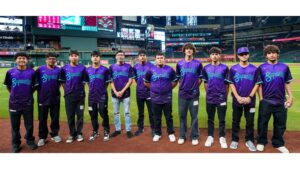 Corbin Carroll surprises local high school players with custom uniforms, gear