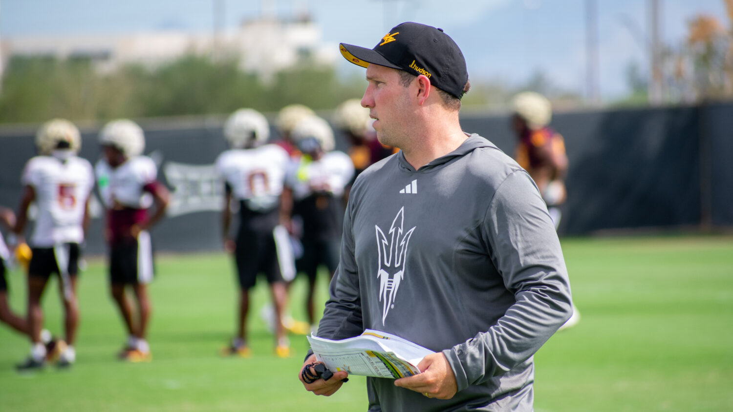 Arizona State football coach Kenny Dillingham...