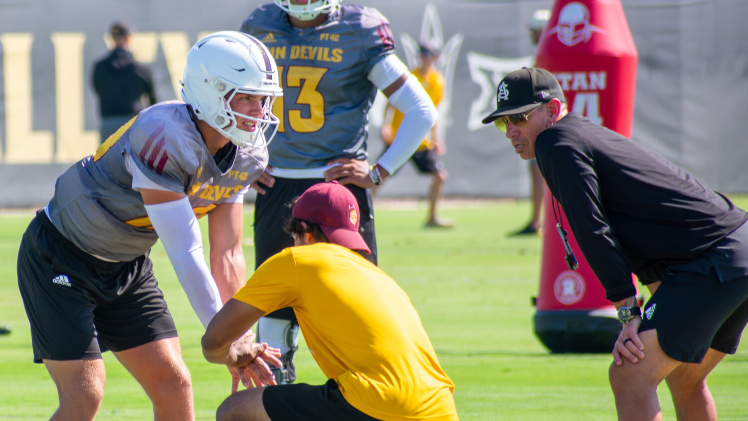 Arizona State QB Sam Leavitt...