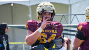 Iowa State transfer gets 1st-team center reps as ASU looks for 'best 5' on OL