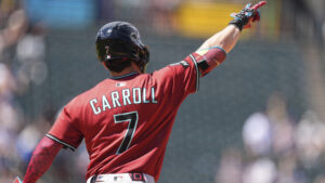 Corbin Carroll crushes 474-foot home run, Lourdes Gurriel adds own HR in late loss vs. Rockies