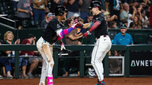 Corbin Carroll's 25 home runs matches career high with plenty of time to pile on