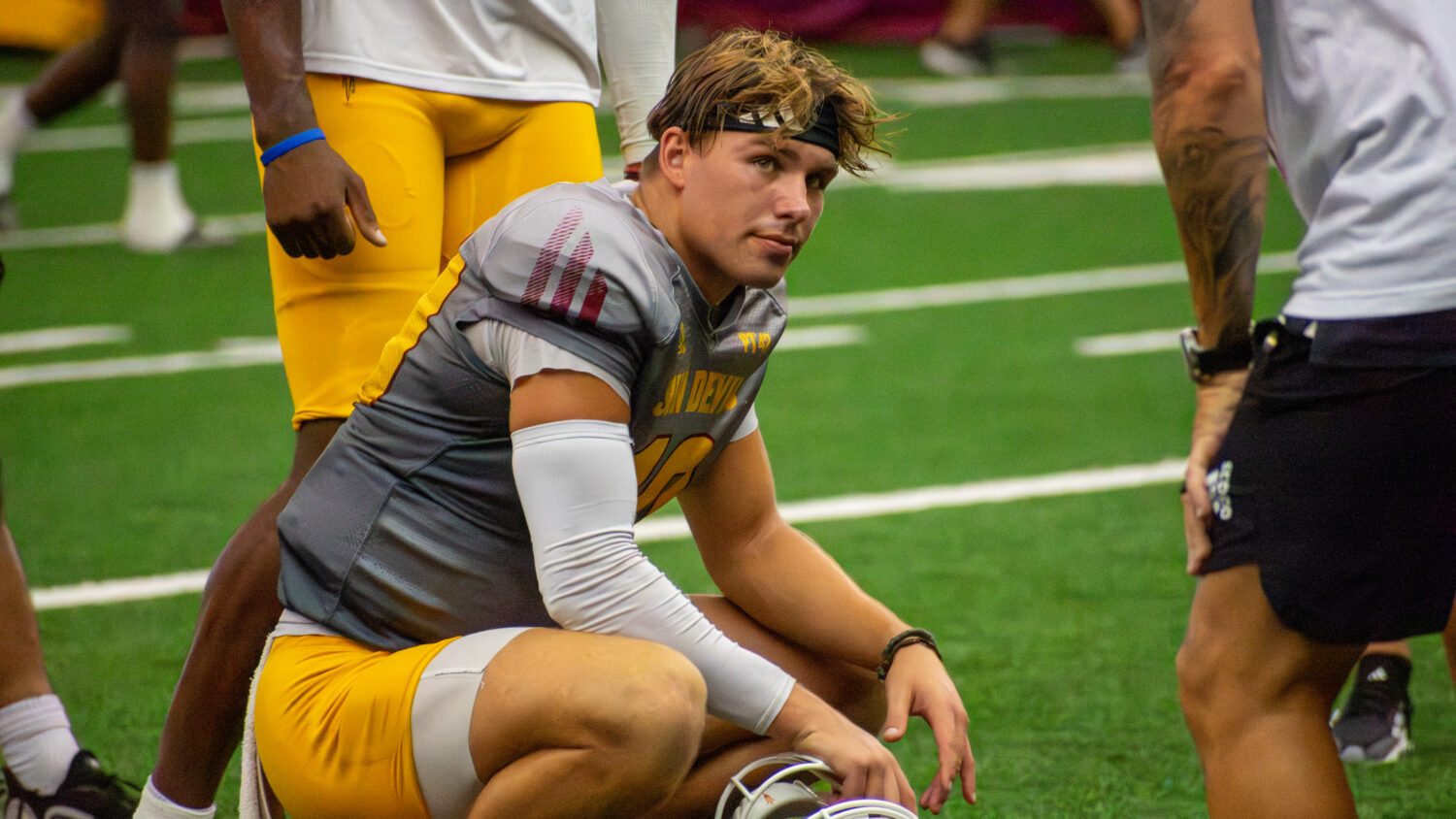 Arizona State QB Sam Leavitt...