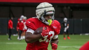 Cardinals RB Trey Benson's confidence 'through the roof' with strong camp