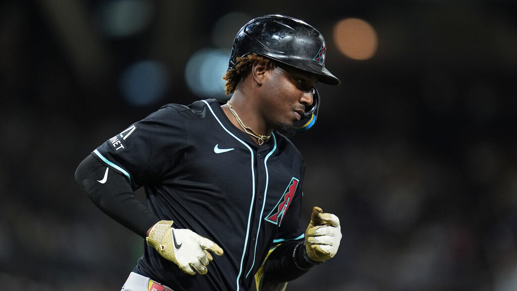 Arizona Diamondbacks' Geraldo Perdomo...