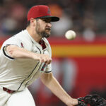 Relief pitcher Ryan Thompson #81 of the Arizona Diamondbacks pitches against the Baltimore Orioles during the fifth inning of the MLB game at Chase Field on April 07, 2025 in Phoenix, Arizona. (Photo by Christian Petersen/Getty Images)