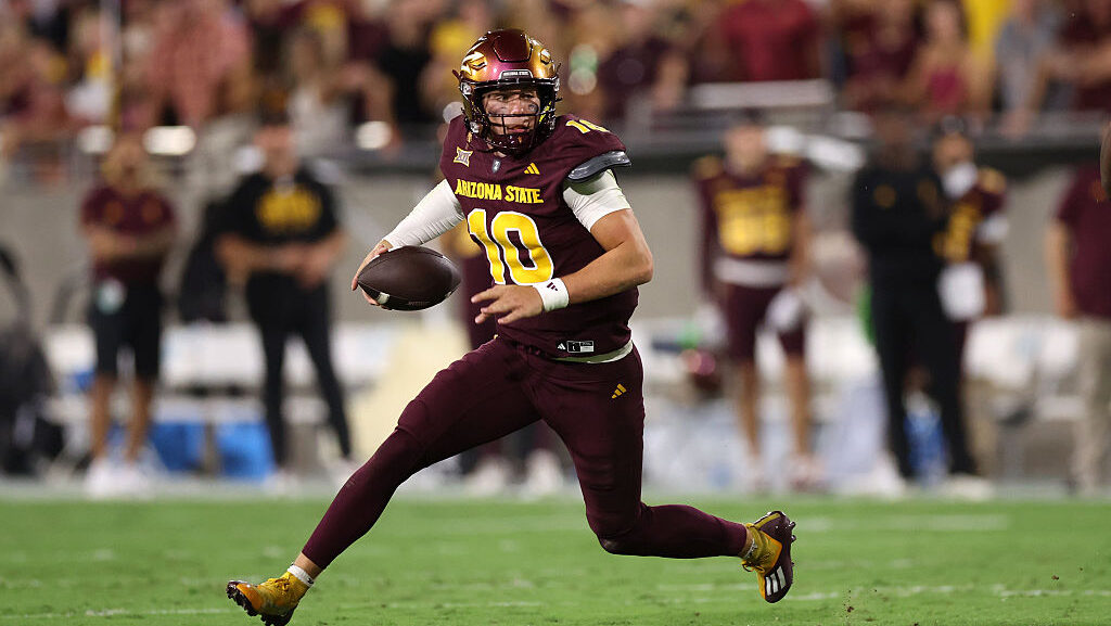 Arizona State QB Sam Leavitt...