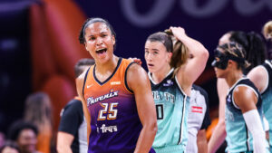 Alyssa Thomas outshines all stars, Mercury eliminate defending champs in thriller