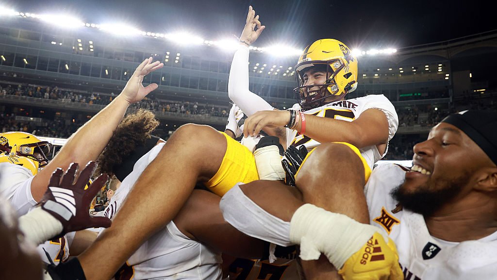 Arizona State K Jesus Gomez...