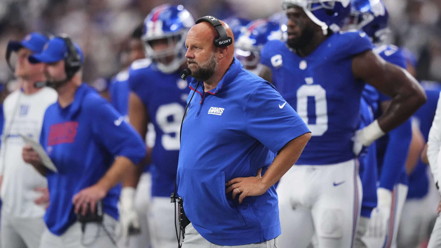 New York Giants head coach Brian Daboll...